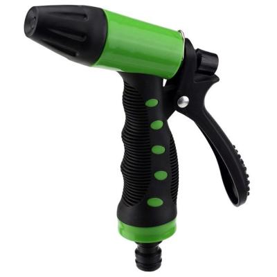 Пистолет д/полива с регулятором напора воды, пластик 4*14*21см 682-436