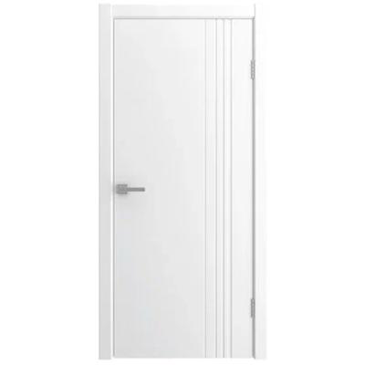 Дверь межкомнатная Страйп-1 Эмаль Белая ширина 800мм
