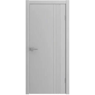 Дверь межкомнатная Страйп-1 Эмаль Серая RAL7047 ширина 700мм
