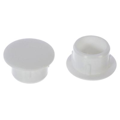 Заглушка декоративная под отверстие 12мм белая (20)