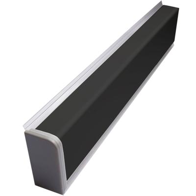 Плинтус для кухонных столешниц Квадро 3,05м черный муар