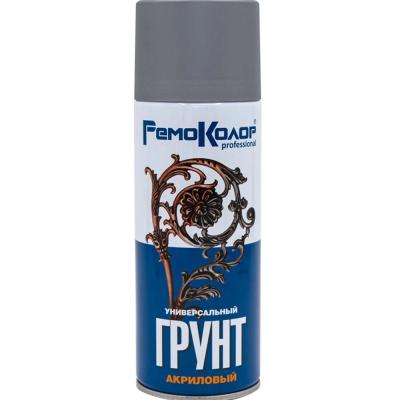 Грунт универсальный акриловый, серый, 520мл 69-9-154