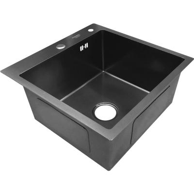 5050 Мойка Even silk graphit Premial без колландера