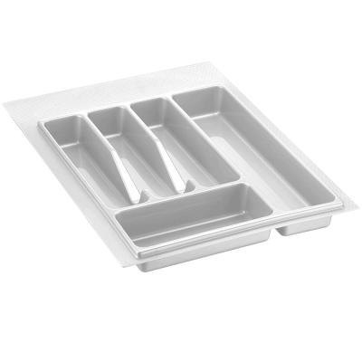 Лоток д/стол.приборов 400-450мм белый (386*485)