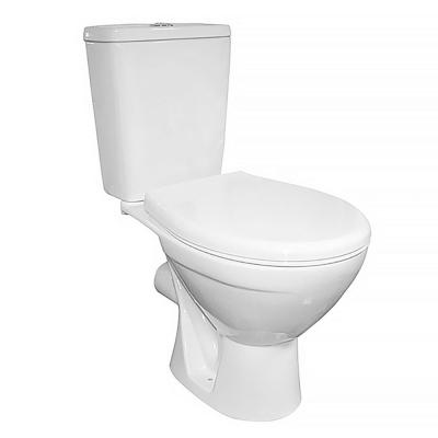 Унитаз-компакт Соло (ROSA) Люкс белый н/п