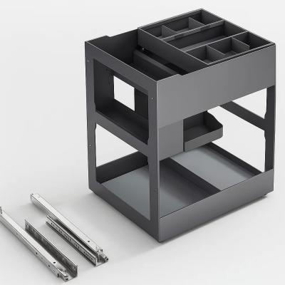 Выдвижная корзина для хранения Nuomi Encanto series, 450мм, Серый