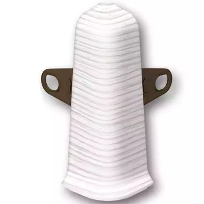 Уголок наруж с крепежом Ясень бьянко 85мм Деконика   255