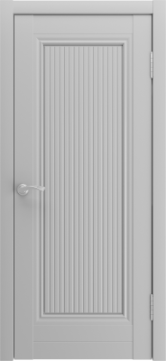 Дверь межкомнатная DALLAS Эмаль серая, ширина 600мм