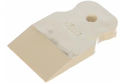 Шпатель резиновый белый 40мм