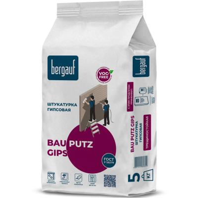 Bergauf Bau Putz Gips Штукатурка гипсовая 5кг
