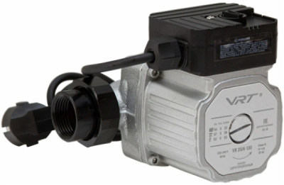 Насос циркул. VRT VR 25-4 130, с гайками