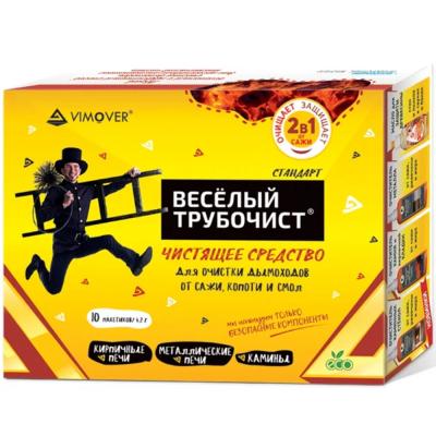 Средство для немехан.очистки от сажи и копоти Веселый трубочист СТАНДАРТ 42гр.