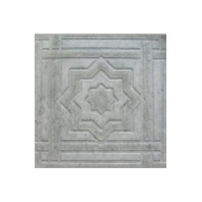 Плитка тротуарная Звезда Давида 500х500х60 серая