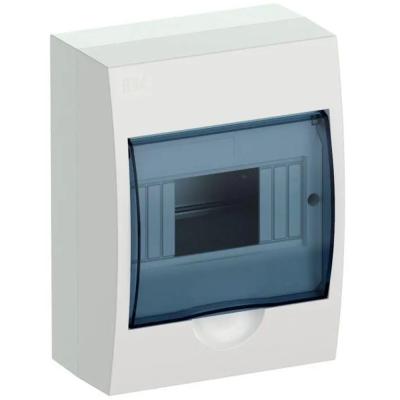 ЩРН-П-6 IP41 навесной пластик белый с прозр. дверцей МКР12-N-06-40-20