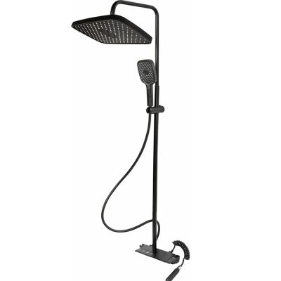 67-0-794 Душевая система  Ремоколор авиац., клавишная, с троп. душем, лейкой, гигиен.душ, излив в корпусе 35мм