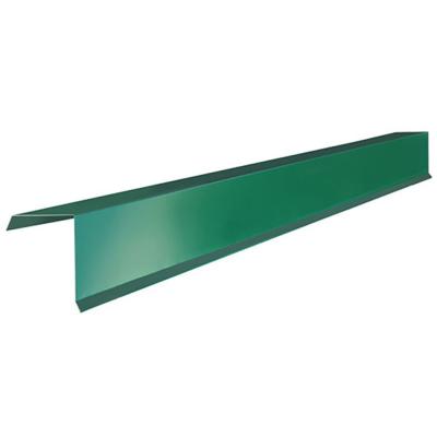 Планка ветровая 100*120 без отбортовки зеленый мох 2м