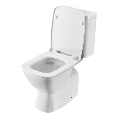 Унитаз-компакт Santek Нео Стандарт 2-режимный с микролифтом rimless тонкое