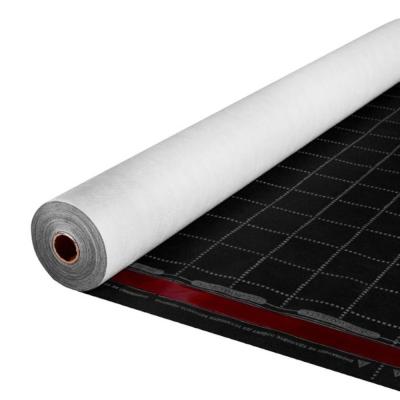 Черная подкровельная диффузионная мембрана NANOFLEX PROF AS 150 1,6м 70м2/рул