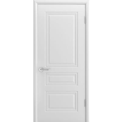 Дверь межкомнатная Трио Грейс Эмаль Белая ширина 900мм