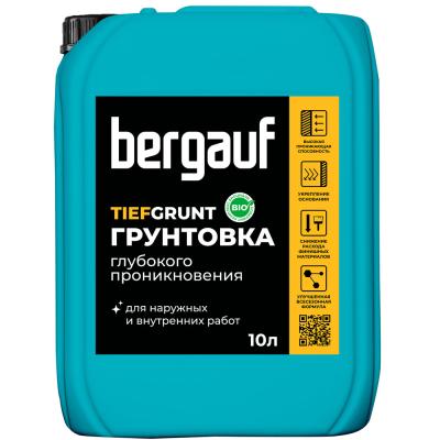 Грунтовка глубокого проникновения Bergauf TIEFGRUNT 10л