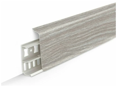 Плинтус напольный Деконика Орех антик 85мм 2,2м - 294