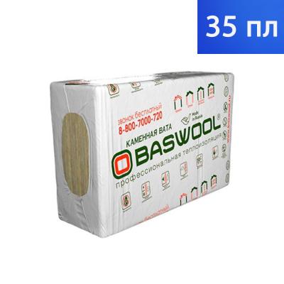 Утепл-ль Baswool Лайт (1200*600*50мм) пл.35 (6л/уп.) 4,32м2, 0,216м3