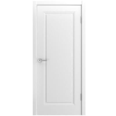 Дверь межкомнатная остекленная BELINI-111-VIZONE Эмаль Белая ширина 700мм