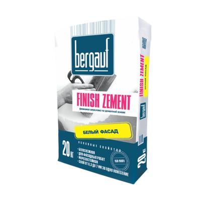Шпаклевка финишная на цементной основе Bergauf Finish Zement (20кг)