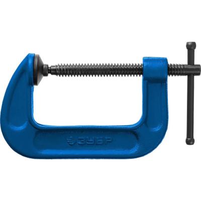 Струбцина ЗУБР ПРОФЕССИОНАЛ G-образная, ковкий чугун 100мм