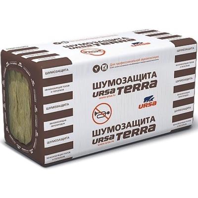 Минвата URSA Терра шумозащита плита (10-1200-610-50мм) 0,366м3 10плит