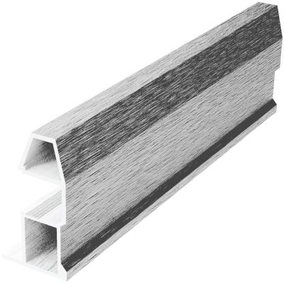 ПРЕМИАЛ ELEPHANT Вертик проф  СЕРЕБРО браш 5,4м трапеция (FISH)