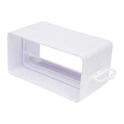 Соединитель 60*120 с обр клап ПВХ