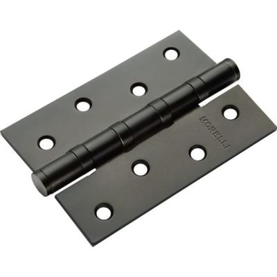 Петля стальная универсальная MS 100*70*2,5-4BB BL черный пара