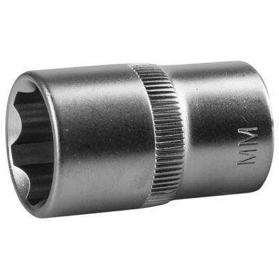 Головка торц. ЗУБР МАСТЕР (1/2),хроматир.,19мм