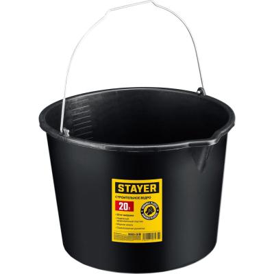 Ведро строительное пластмассовое STAYER STRONG, 20л