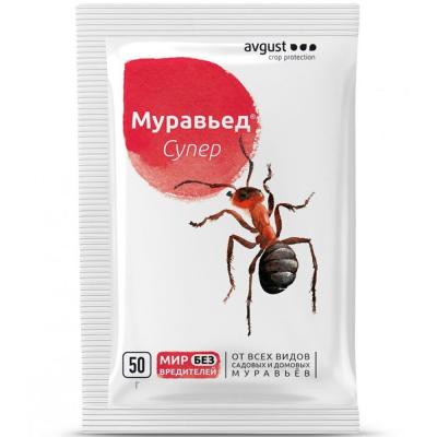 Гранулы от муравьев 50гр. Муравьед Супер 833600