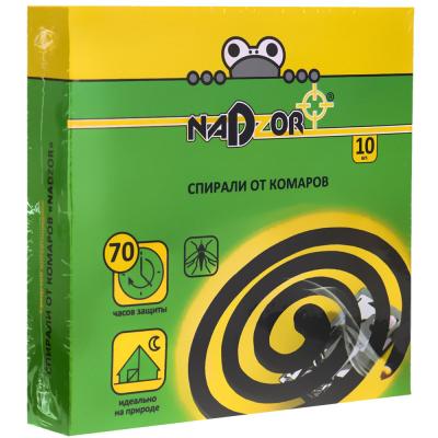 Спирали от комаров черные 10 шт в уп.