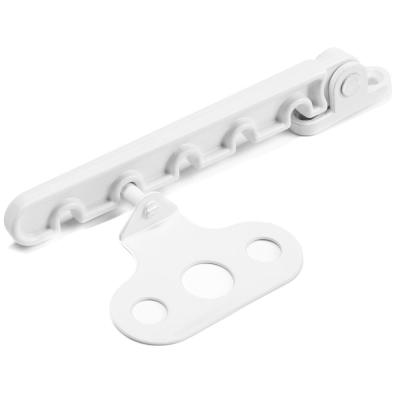 Ограничитель открывания метал.белый 5-ти позиционный