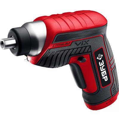 Отвёртка ЗУБР ViX аккумуляторная 3,6В в коробке с 10 битами