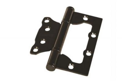 Петля сталь без врезки черный никель