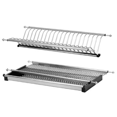 Посудосушитель с поддоном нерж.сталь 900*280*65 (865*285*65мм)