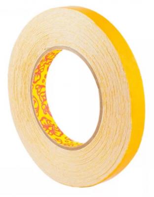 Скотч 2-х стор.д/крепления зеркал желтая 19мм 5м