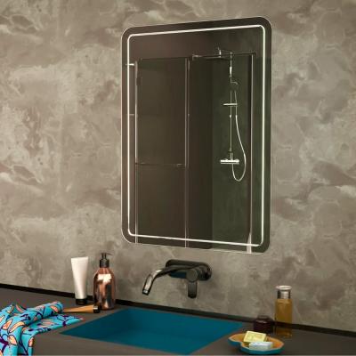 Зеркало MIXLINE Неро 550*750 (ШВ) гравировка