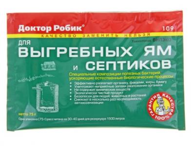 Доктор Робик ср-во для выгребных ям и септиков