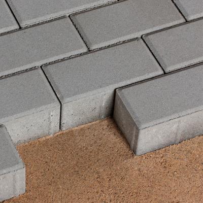 Брусчатка Кирпичиксерая шагр. 6 см 200х100х60