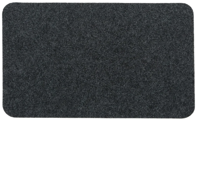 Коврик влаговпитывающий Soft 40*60см черный