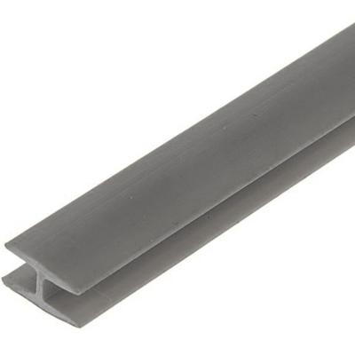 Профиль соединительный 2,0м (серый) полистирол