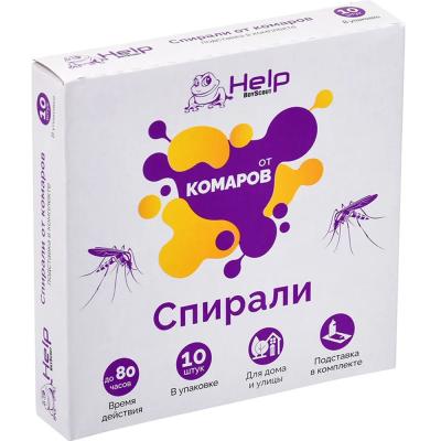 Спирали от комаров 10шт HELP