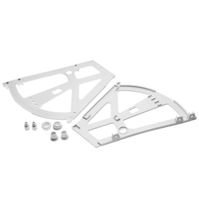 Поворотное устройство под обувь белый 2 уровня