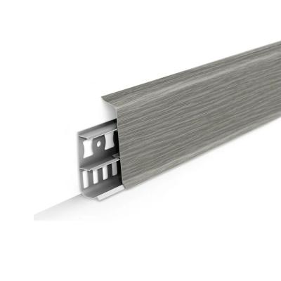 Плинтус напольный Деконика Дуб пепельный 85мм 2,2м - 210